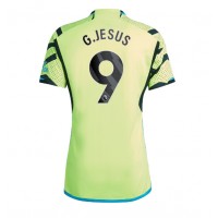Pánský Fotbalový dres Arsenal Gabriel Jesus #9 2023-24 Venkovní Krátký Rukáv
